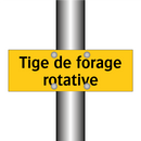 Tige de forage rotative