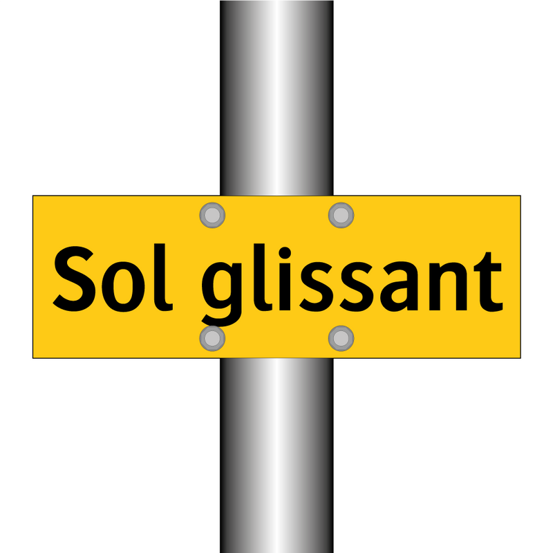 Sol glissant