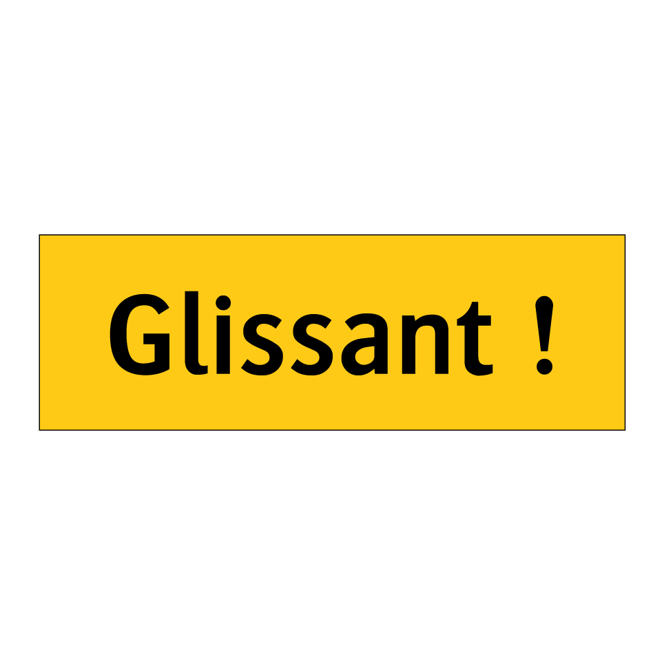Glissant !
