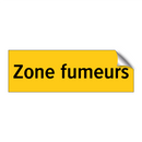 Zone fumeurs