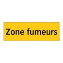 Zone fumeurs