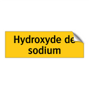 Hydroxyde de sodium