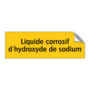 Liquide corrosif d'hydroxyde de sodium