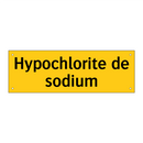 Hypochlorite de sodium