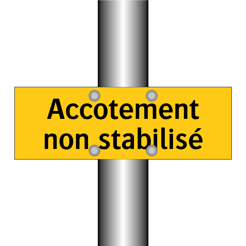Accotement non stabilisé