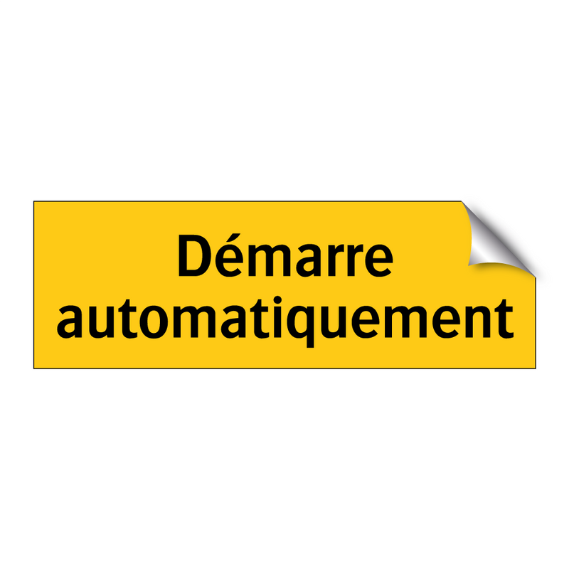 Démarre automatiquement