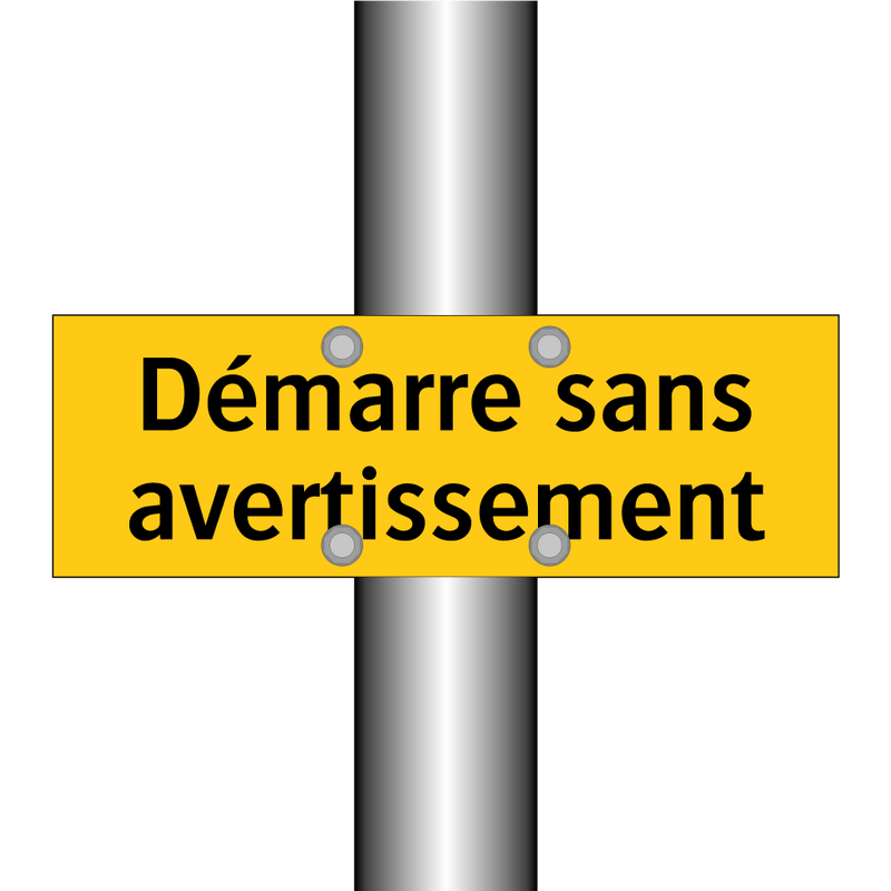 Démarre sans avertissement