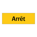 Arrêt