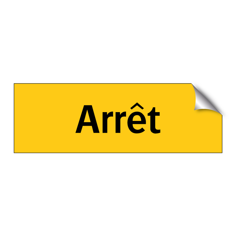Arrêt