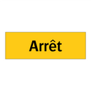 Arrêt