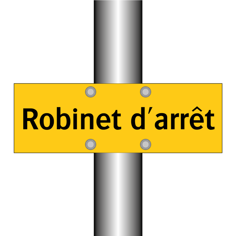 Robinet d'arrêt