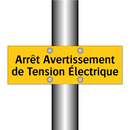 Arrêt Avertissement de Tension Électrique