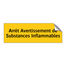 Arrêt Avertissement de Substances Inflammables