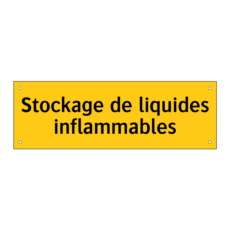 Stockage de liquides inflammables