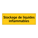 Stockage de liquides inflammables