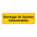 Stockage de liquides inflammables