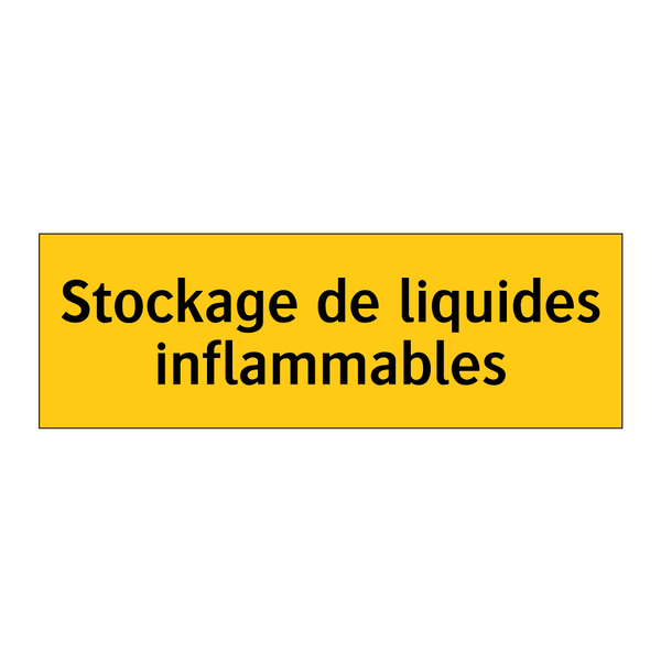 Stockage de liquides inflammables