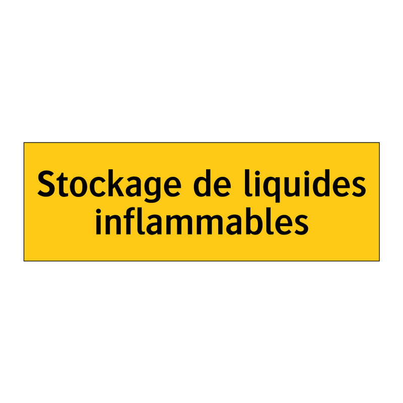 Stockage de liquides inflammables