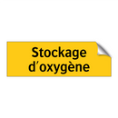 Stockage d'oxygène