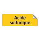 Acide sulfurique