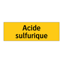 Acide sulfurique