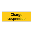 Charge suspendue