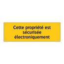 Cette propriété est sécurisée électroniquement