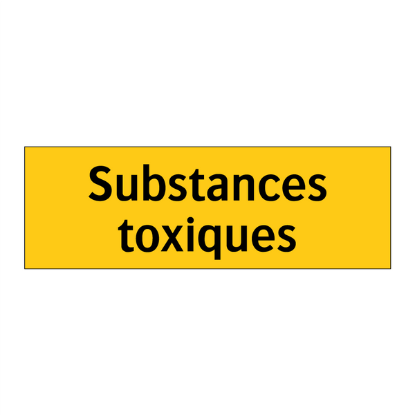 Substances toxiques