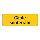 Câble souterrain