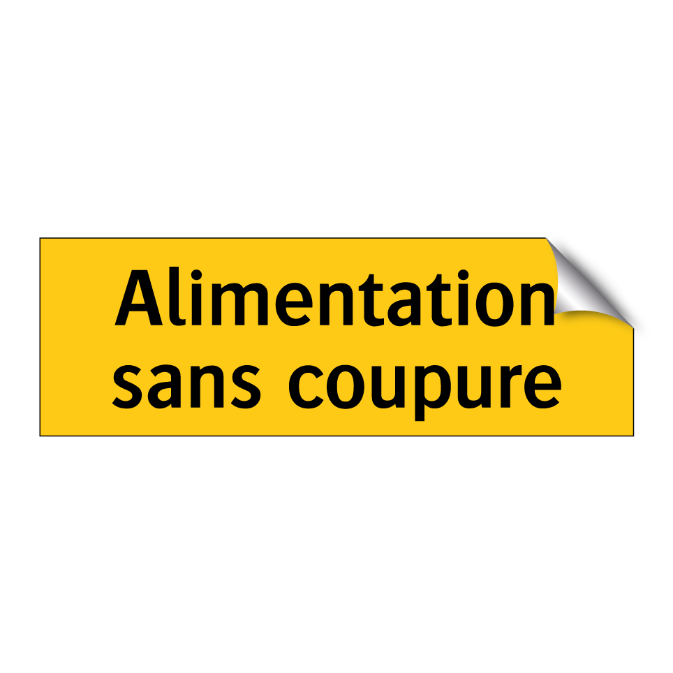 Alimentation sans coupure