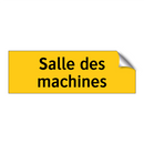 Salle des machines