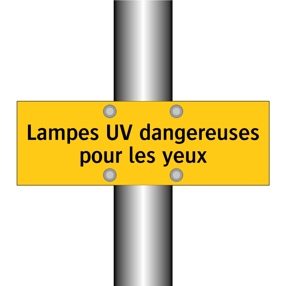 Lampes UV dangereuses pour les yeux