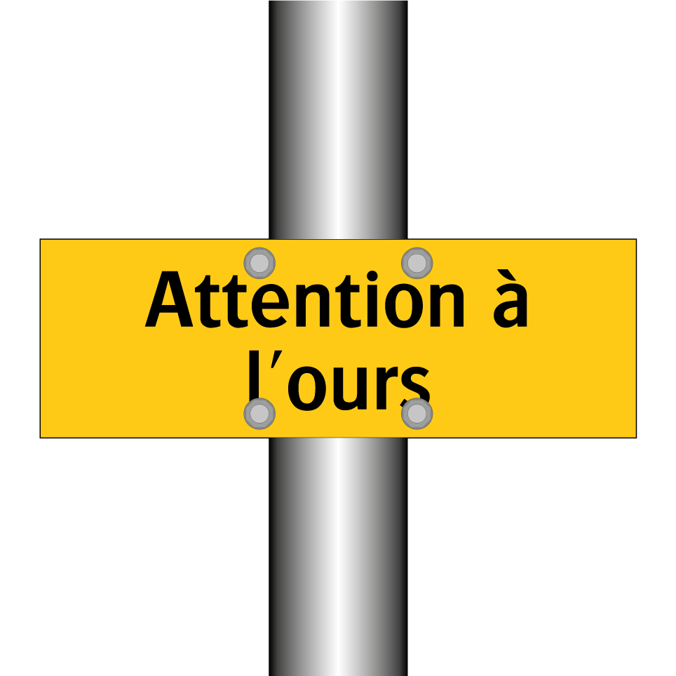 Attention à l'ours
