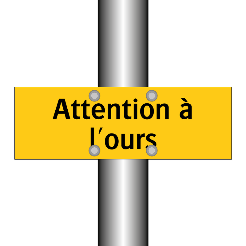 Attention à l'ours