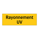 Rayonnement UV