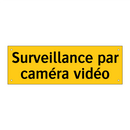 Surveillance par caméra vidéo