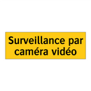 Surveillance par caméra vidéo