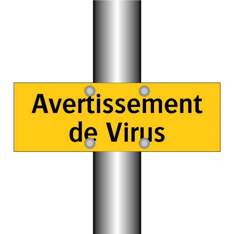 Avertissement de Virus