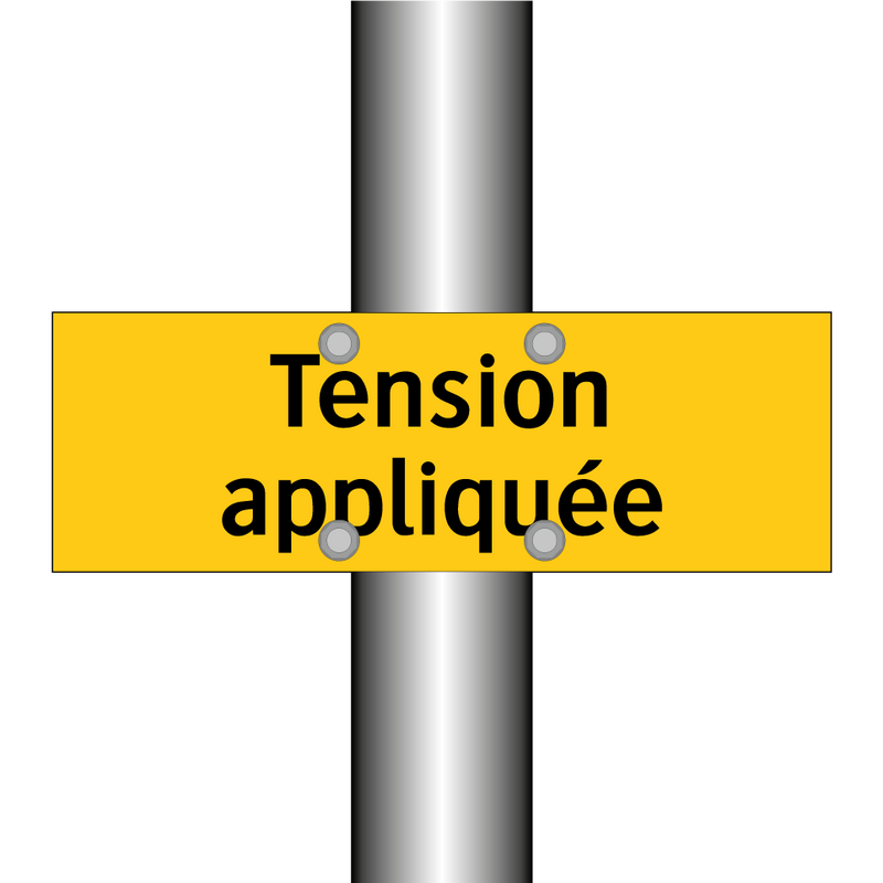 Tension appliquée