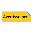 Avertissement
