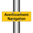 Avertissement Navigation