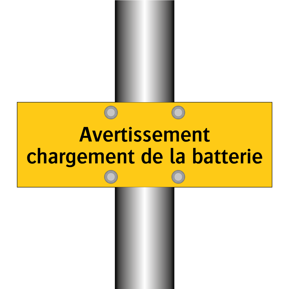 Avertissement chargement de la batterie