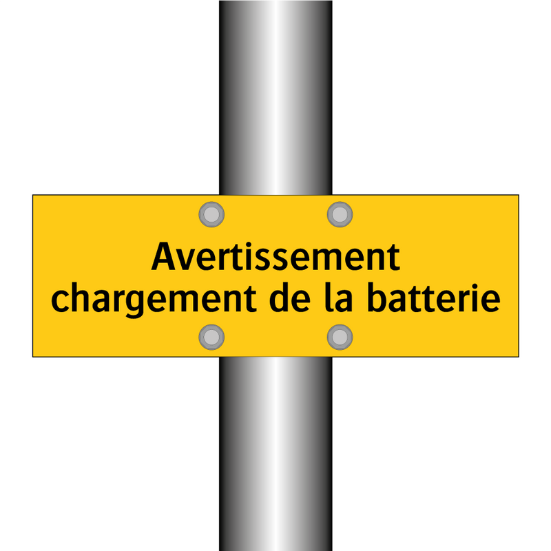 Avertissement chargement de la batterie