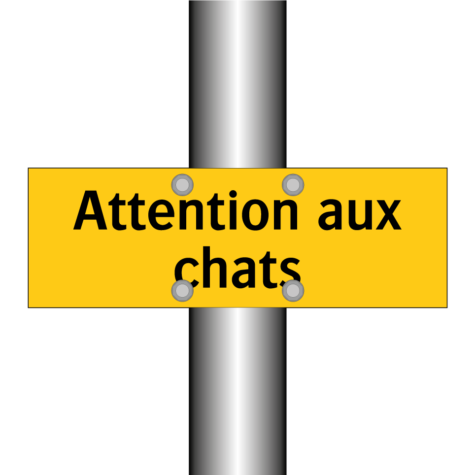 Attention aux chats