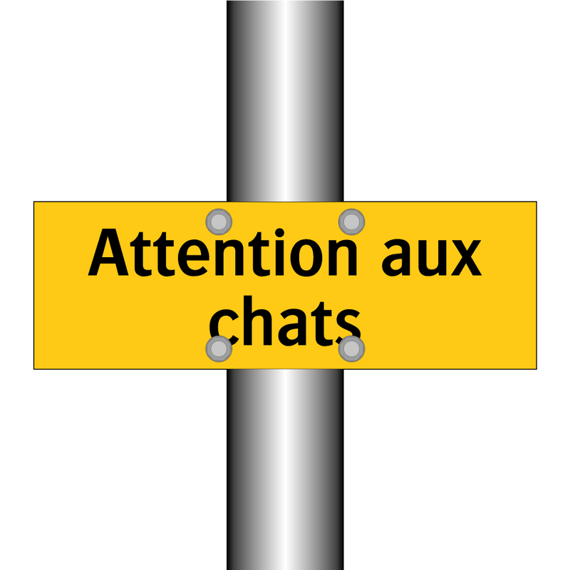 Attention aux chats