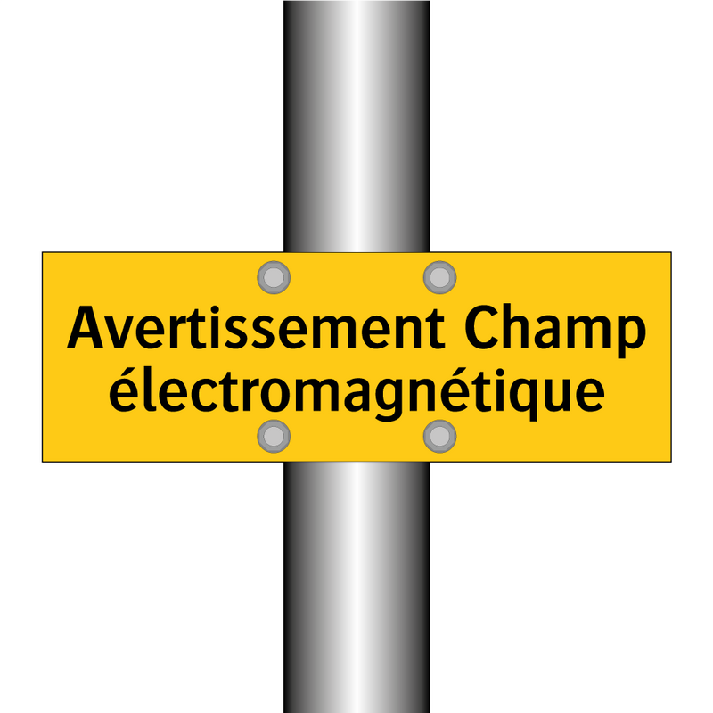 Avertissement Champ électromagnétique