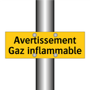 Avertissement Gaz inflammable