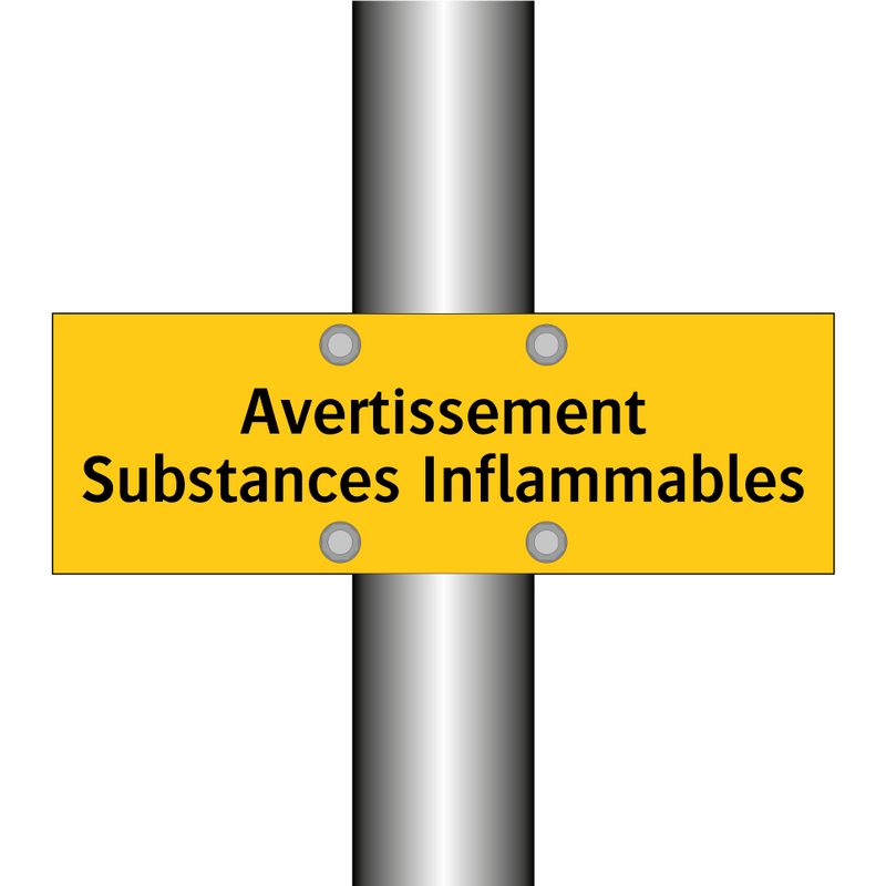 Avertissement Substances Inflammables