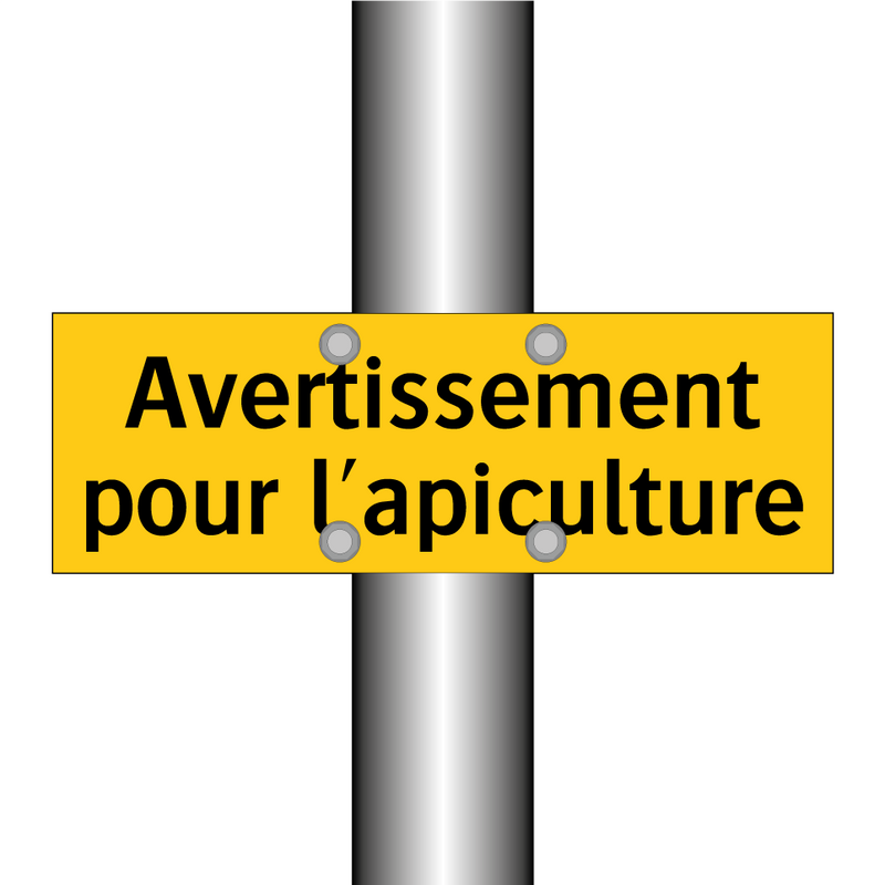 Avertissement pour l'apiculture