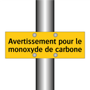 Avertissement pour le monoxyde de carbone